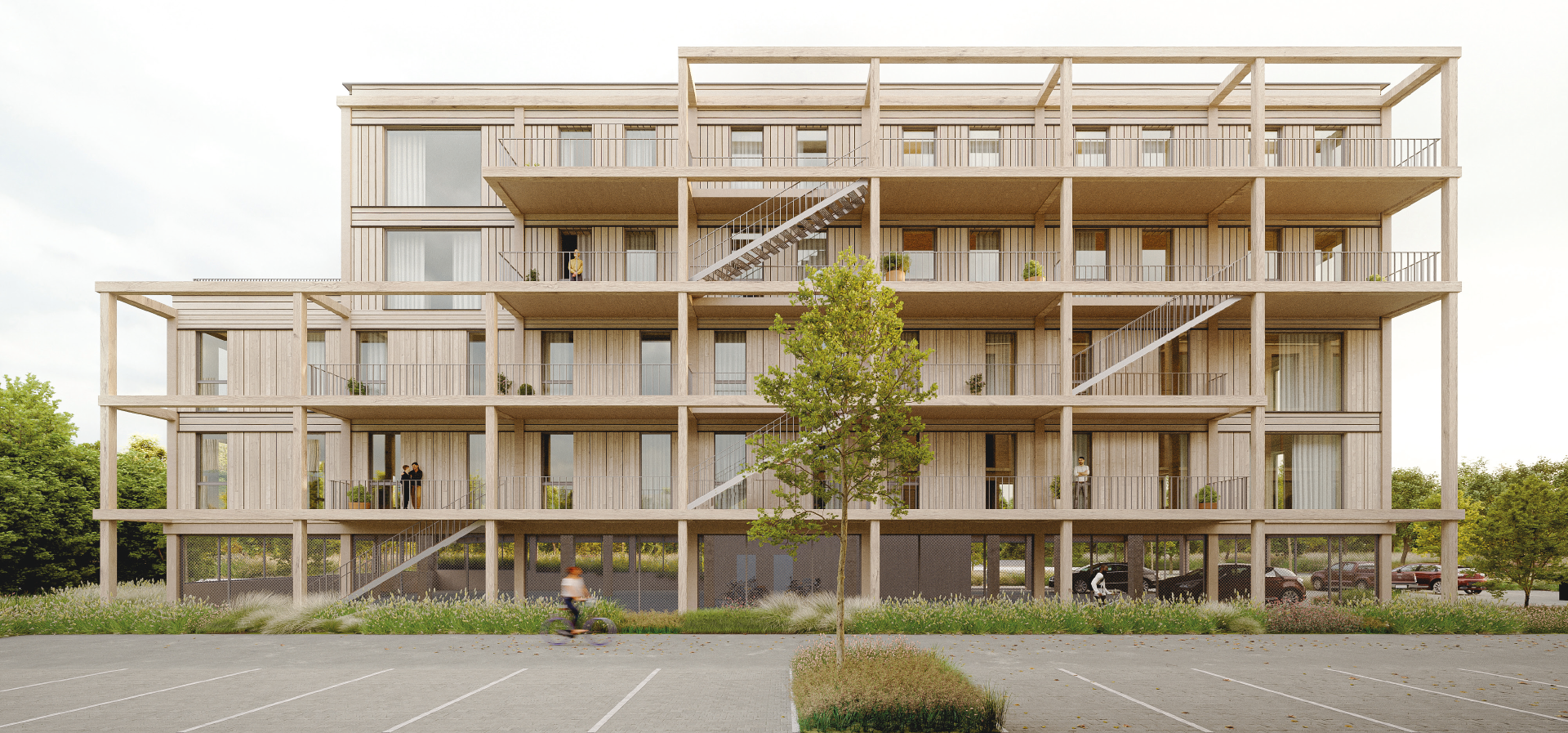 visuel façade Quiétudes Riveo Marquette-lez-Lille